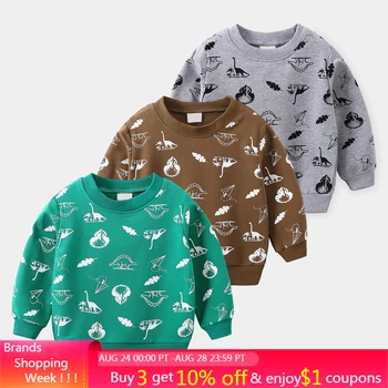 

Menoea 2-6 Years Children Boys Tops Kids Cartoon Pattern Sweaters Fashion Toddler Sweater Boy Autumn Long Sleeve Knitted Tops