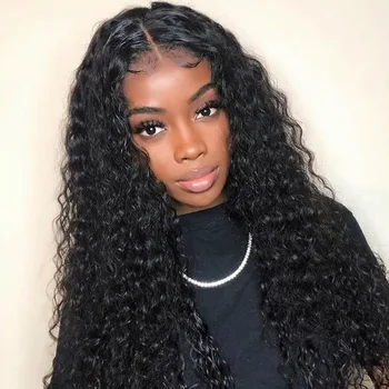 

Swinging Forest Peruvian Human Hair Wigs for Women Pre Plucked Loose Curly 13x6 Frontal Wig 150% Remy Hair Lace Wig Human Hair