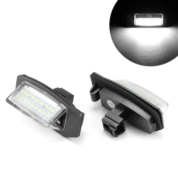 

License Plate Lights for Mitsubishi OUTLANDER XL(CW) 2006-2012 for Lancer Sportback 2008-2012 Car Accessories LED License Light