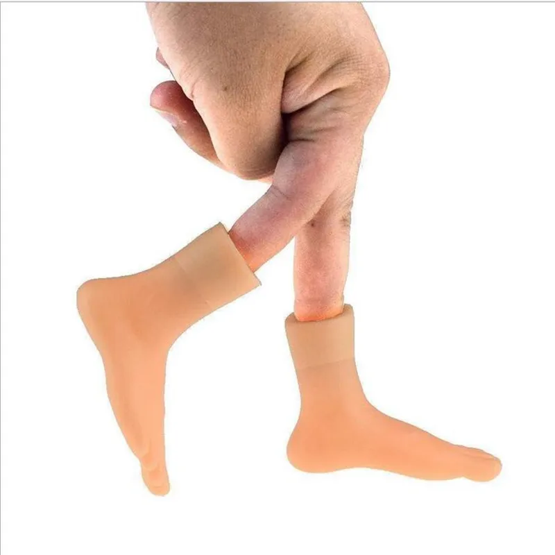 Finger Puppets 2Pcs Cartoon Funny Finger Hands And Finger Feet Set Creative Toys finger puppets,childrens toys