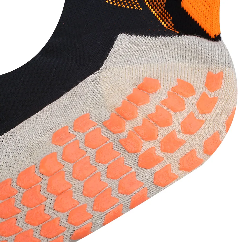 Носки до середины икры футбольные Нейлоновые Резиновые Нескользящие удобные футбольные носки из чистого хлопка