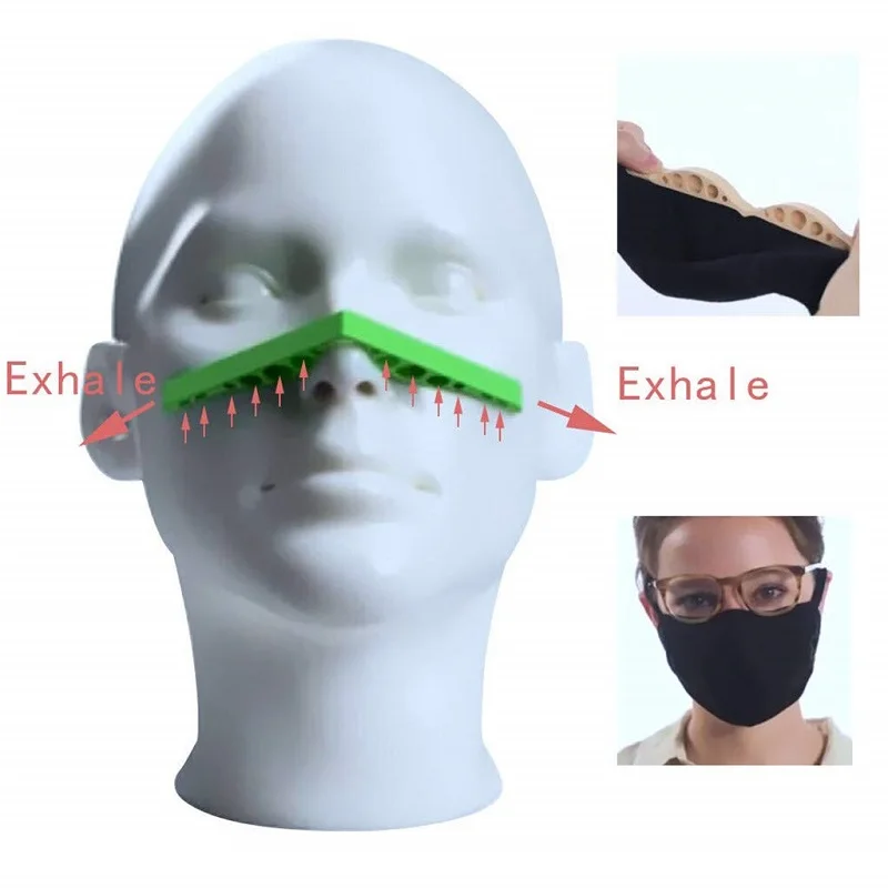 Anti-fogging Glasses Mask Support Nose Bridge Silicone Bracket Bridge Breathing Mask Inner Cushion Support Holder 2
