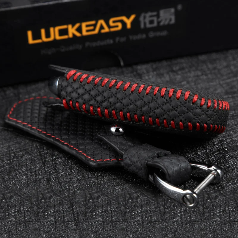 Luckeasy кожаный чехол для ключей Buick Envision чехол для дистанционного ключа key3