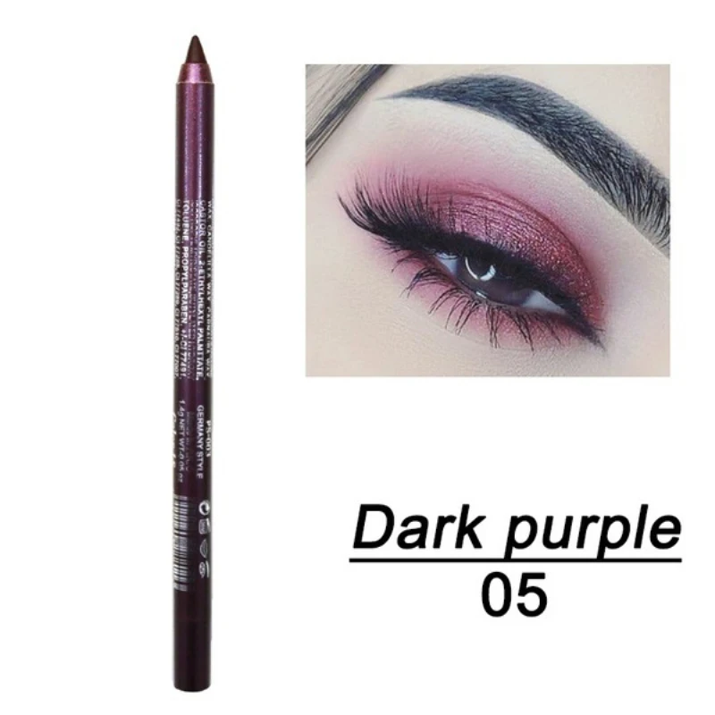 

14 Colors New Professional Eyeliner Pearlescent Shinny Waterproof Makeup Eye Liner Pencil Easy Lasting Women Cosmetics Pen TSLM2