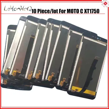 

10 Piece/lot LCD For Motorola MOTO C XT1750 XT1755 XT1754 LCD Display Touch screen Digitizer Assembly For MOTO C LCD