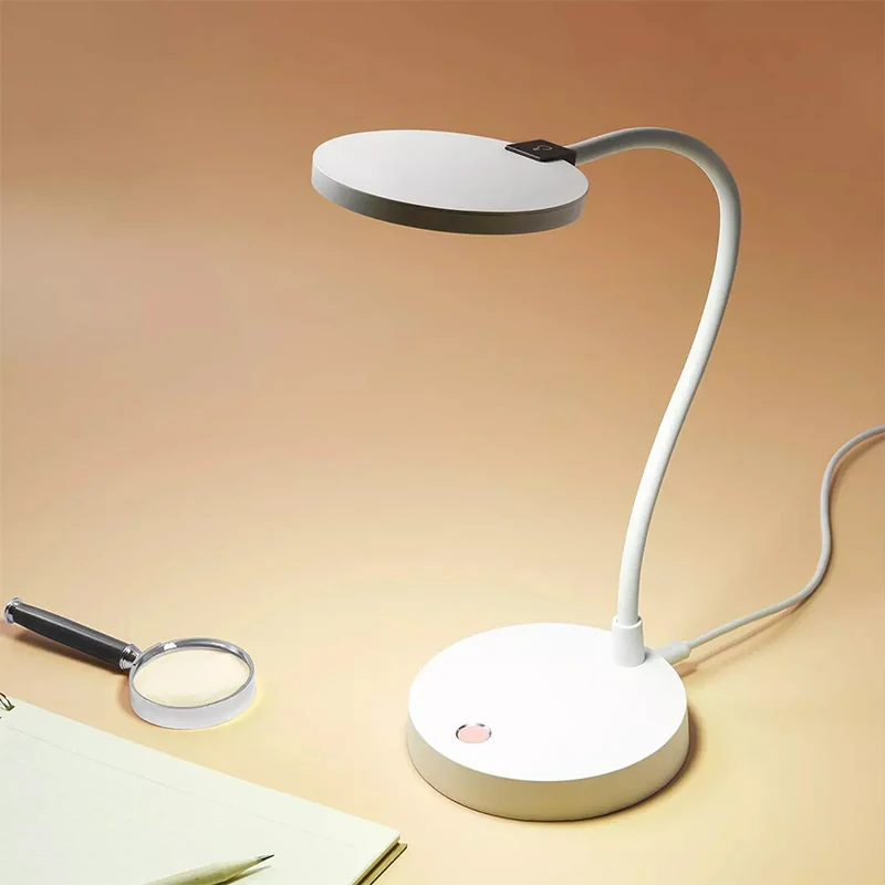 Original COOWOO LED Desk Lamp Smart Table Lamp Eye Protection Light Adjustable 4000mAh Power 2USB Mobile Power Supply 3