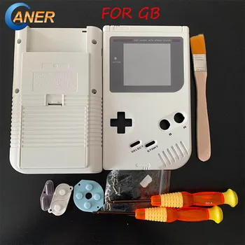 

White For Game Boy Classic Game Plastic Shell Cover for Nintend GB Console housing For GB Case screwdriver