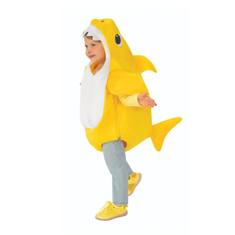 New Arrival Unisex Toddler Family Shark Kids Halloween Carnival Christmas Animal 3 Colors Cosplay Baby Costumes