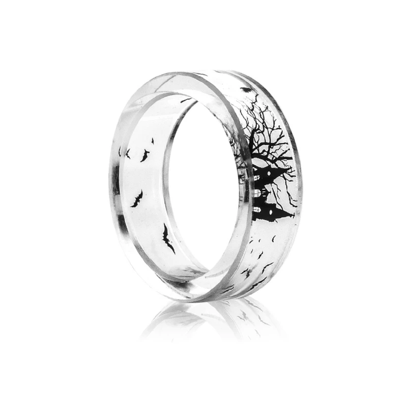 Новые кольца из смолы в стиле океана для мужчин и женщин, свадебные украшения ручной работы, винтажное морское кольцо с изображением животного, аксессуары