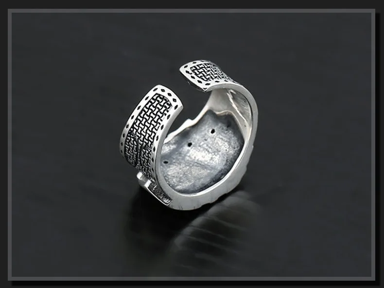 Новое кольцо в стиле панк-рок для покера, мужское серебряное ювелирное изделие, кольца для женщин, аксессуары, кольцо на удачу для мужчин, персонализированные винтажные кольца для мужчин, подарки