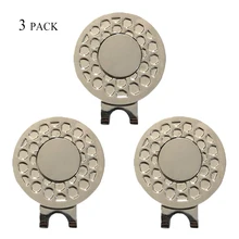 Магнитные зажимы для шляп для гольфа, высокое качество, железный маркер для мячей для гольфа