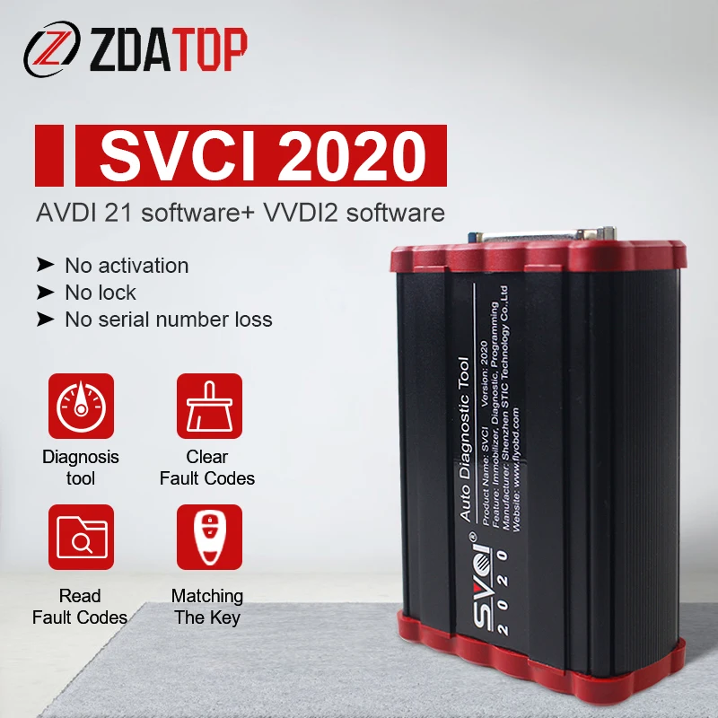 Инструмент диагностики SVCI 2020 ABRITES Commander для Suzuki V1.2 Toyota V11.4 BMW V10.5 программатор