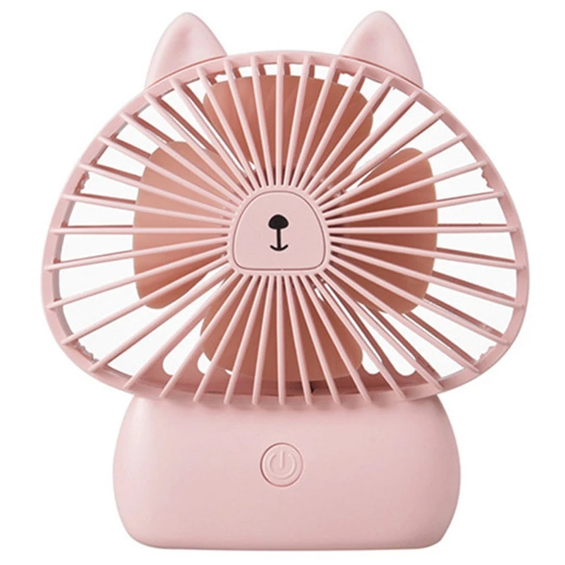 

Portable Rechargeable Mini Usb Fan Led Fan Small Desks Household Fans Handy Small Desktop Usb Cooling Fan Cooler
