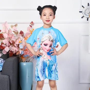 

Know Dream Cartoon Plus Size Kids Swimwear Swimsuit Suit Minnie Frozen Elsa Girl Swimwear Swim Trunks Suit One Piece Swimsuit