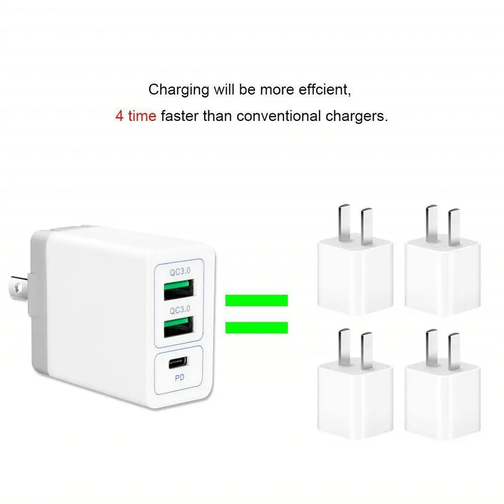 18 Вт PD быстрое зарядное устройство адаптер для Apple Iphone 11 Pro Max usb type C QC 3,0 Быстрая зарядка для huawei Xiaomi samsung настенное зарядное устройство s