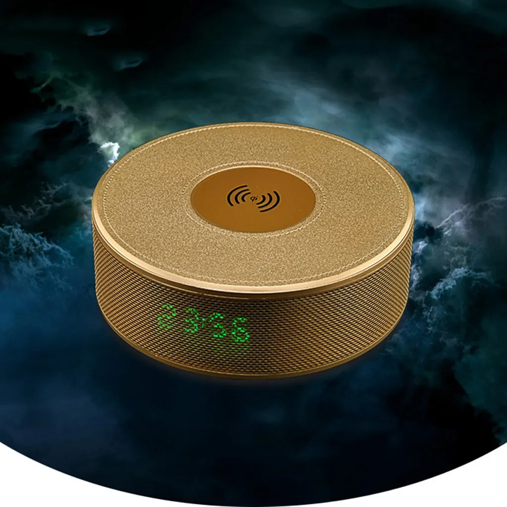 HIPERDEAL Bluetooth динамик Быстрое беспроводное зарядное устройство Bluetooth динамик телефон зарядное устройство бас динамик стерео микроскоп F808
