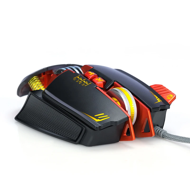 Professional Gaming Mouse Mechanical Game USB Wired Mouse Optical LED Lighting Mouse Gamer for Comp