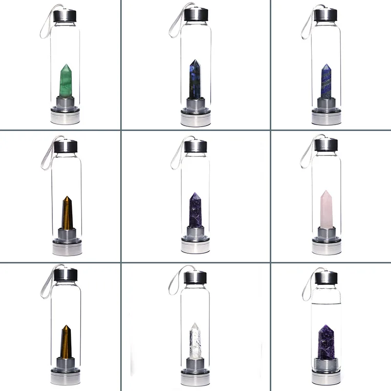 Природный камень минеральная Хрустальная энергия энергетическая стеклянная