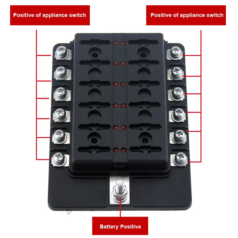12 способ Авто Лодка цепи лезвие предохранителей|Перемычки| |