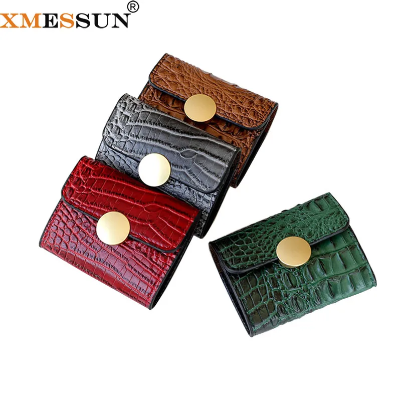 XMESSUN Для женщин кошелек новинка с узором крокодиловая кожа для банковских карт