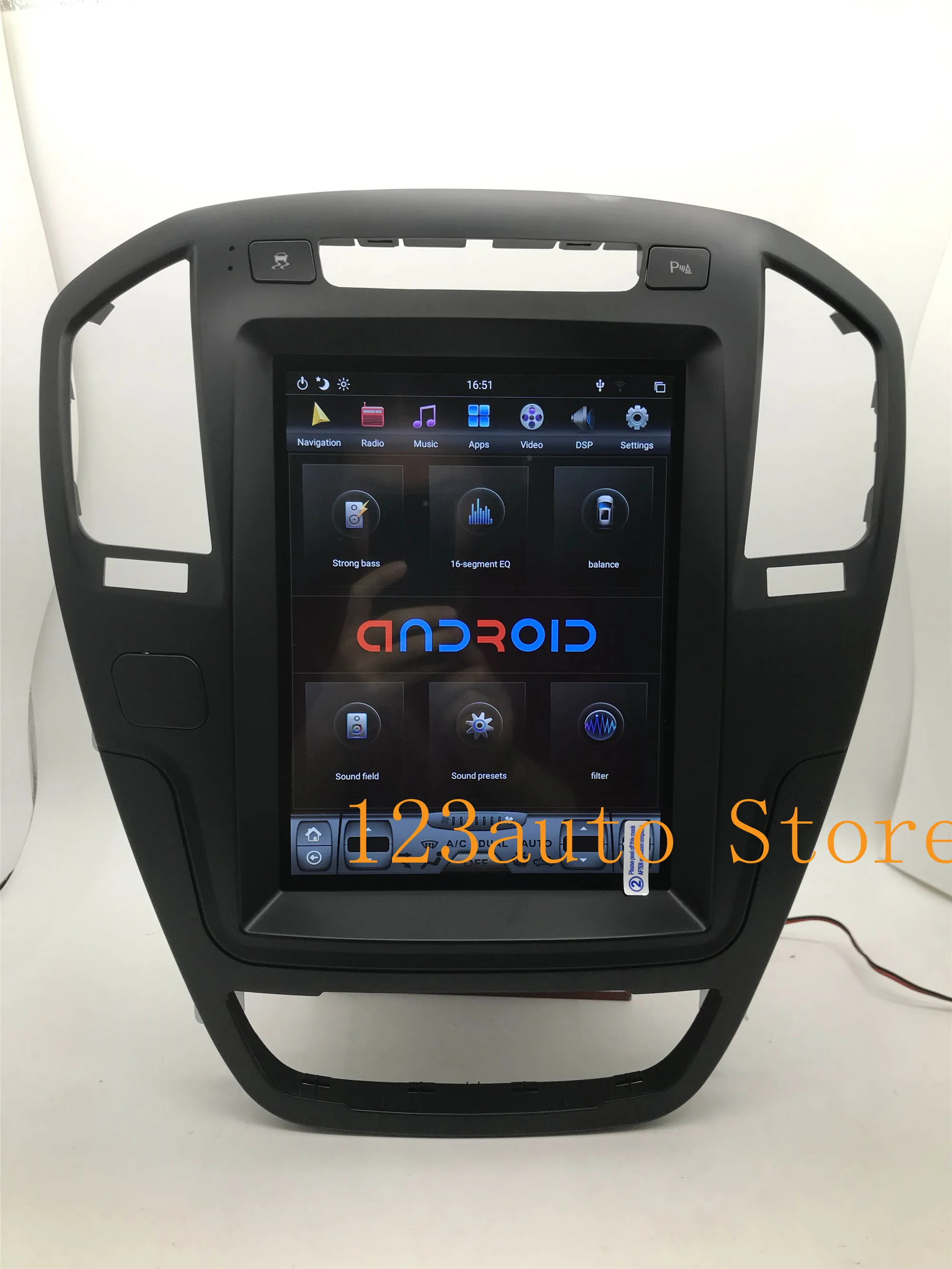 Автомобильный DVD плеер с GPS плеером 10 4 дюйма вертикальный Tesla стиль Android 9 0 для Opel