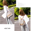 Dropshipping Women PU Leather Backpack Shoulder Bags Daypack for Rucksack Feminine Mochila School bag 5