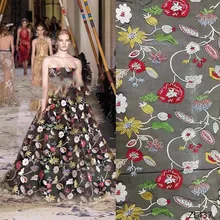 Лидер продаж вышитые Французские тюлевые кружевные ткани JRB-112207 нигерийские кружева ткани для модных шоу платьев