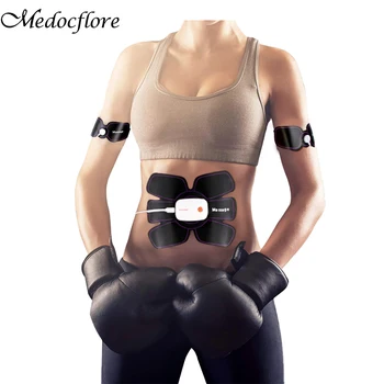 

Abdominal Electrostimulator Bluetooth Control Smart Fitness Training TENS Arms Massager Electric Weight Loss Body Device