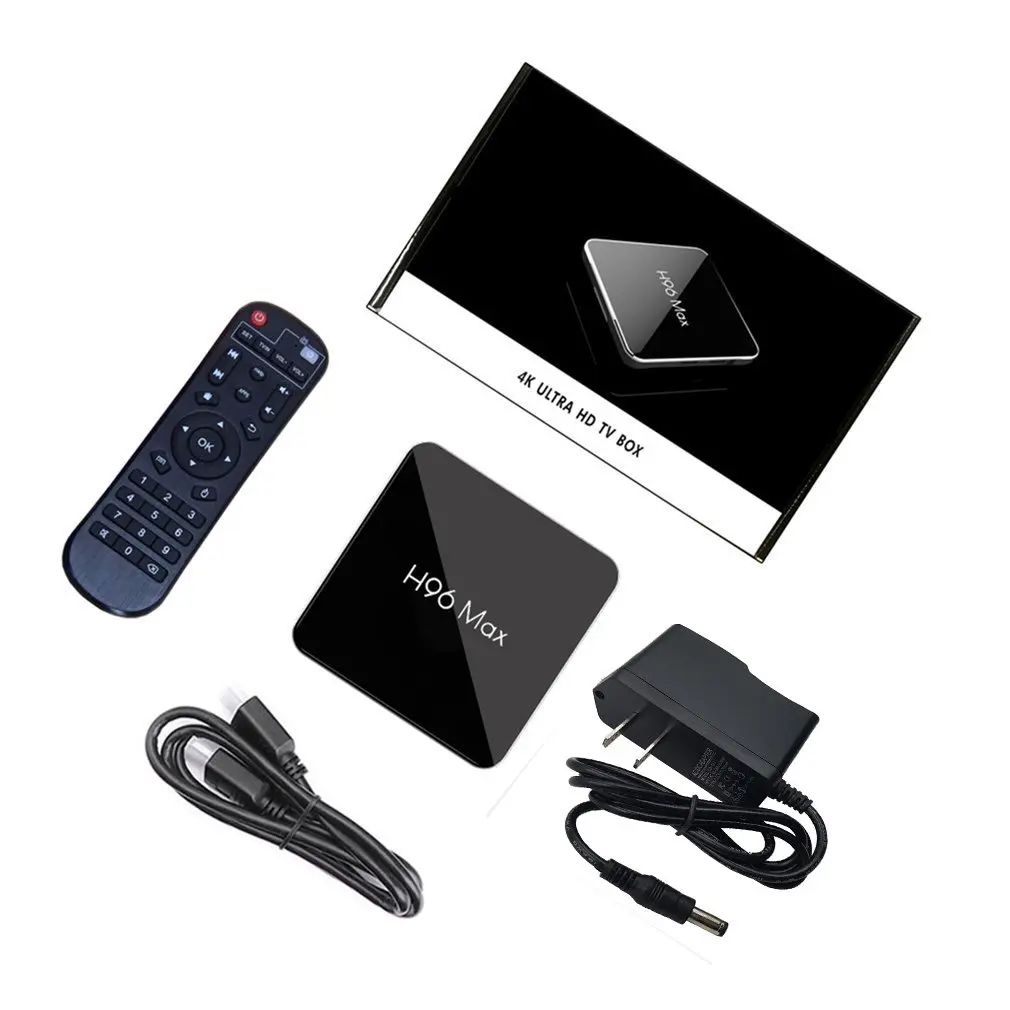 H96max-X2 TV Box 4GB 32GB Smart Set-Top Box 2.4G/5G Android 8.1 System With Blutooth