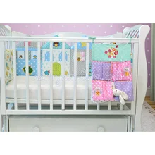 Карман для памперсов на детскую кроватку органайзер на кроватку кармашки на кроватку для новорожденных