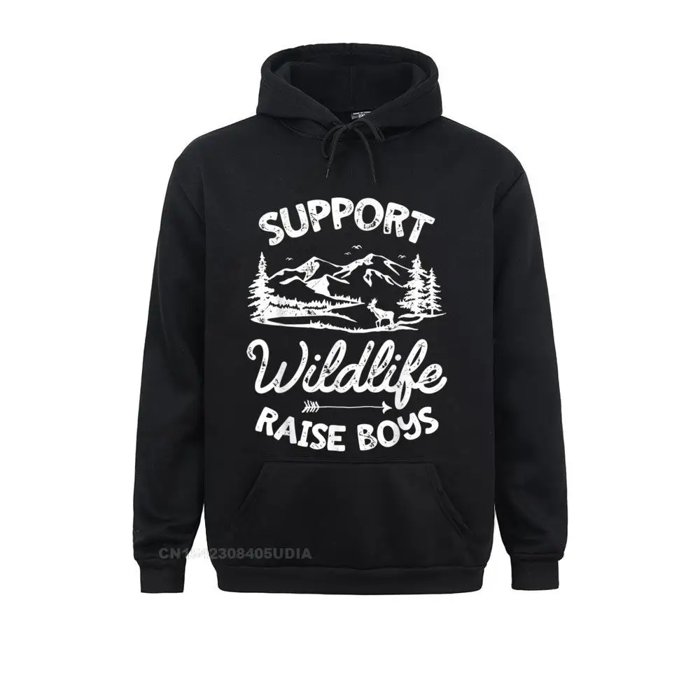 

Support Wildlife Raise Boys Hoodie Mom Dad Mother Parents Hoodie Fall Hoodies Long Sleeve Casual Hoods Hip Hop Sweatshirts