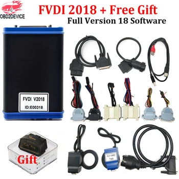 

FVDI 2018 Full Version 18 Software FVDI ABRITES Commander Cover VVDI2 ABRITES Function FVDI V2018 Car Diagnostic Tool Free Gift