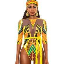 Слитный купальник с длинным рукавом и сеткой,, Женский Рашгард, купальный костюм, монокини, купальный костюм, винтажная пляжная одежда, без пояса, шарф