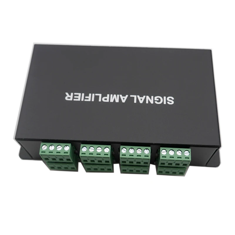 HC800 DC12V 24V 8 channels SPI TTL signal synchronizer LED amplifier 8CH 8 ports output For dream color pixel led strip light