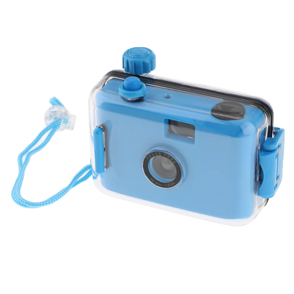 Подводный водонепроницаемый Lomo camera Mini Cute 35 мм пленка с корпусом чехол синий
