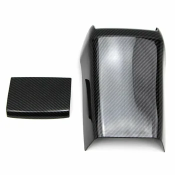 

2pcs Center Armrest Box Anti-kick Cover Carbon Fiber Style For Honda Civic 16-19 Strict Factory QC Test Long-lasting And Durabl