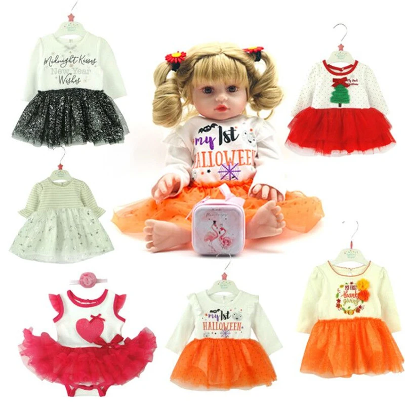 de muñeca Reborn de 45 52cm, bonito vestido de 17 20 pulgadas, ropa muñecas, accesorios para muñecas|Muñecas| - AliExpress