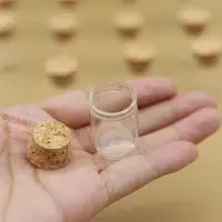 50pcs/lot 22*30mm 5ml Small Glass Vial Bottle Test Tube Cork Stopper Mini Bottle Container Jars Tiny Bottle glass 1