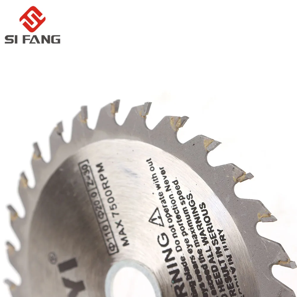 Si fang hss od 110mm id 16-20mm Kreissäge blatt Rotations werkzeug für Metalls ch neider Elektro werkzeug Holz schneid scheiben bohrer – Detail 5