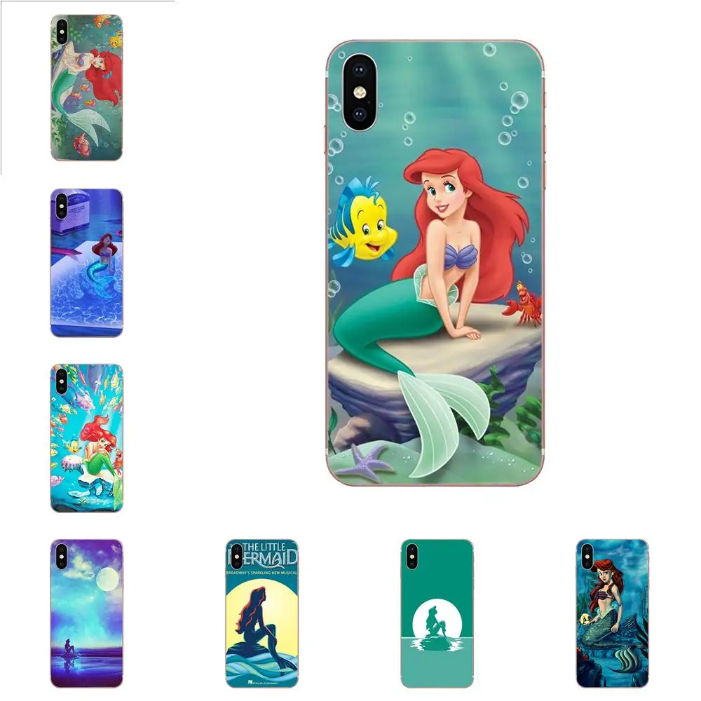 

TPU Cover Cartoon Alice Little Mermaid Ariel Marie For Samsung Galaxy Note 5 8 9 S3 S4 S5 S6 S7 S8 S9 S10 5G mini Edge Plus Lite