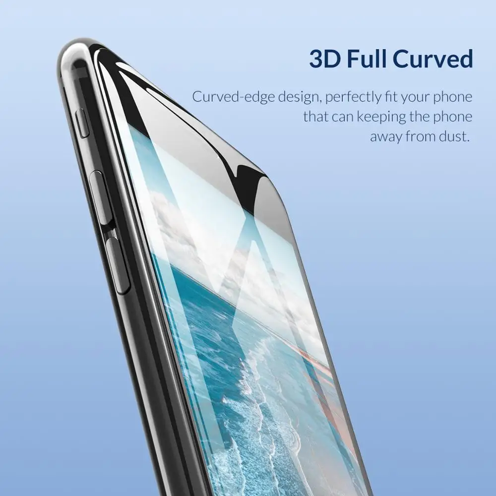  ORICO Gehärtetem Glas Screen Protector für iphone 6 6S 7 8 Plus Anti Blau Licht 3D Gebogen Gehärtet
