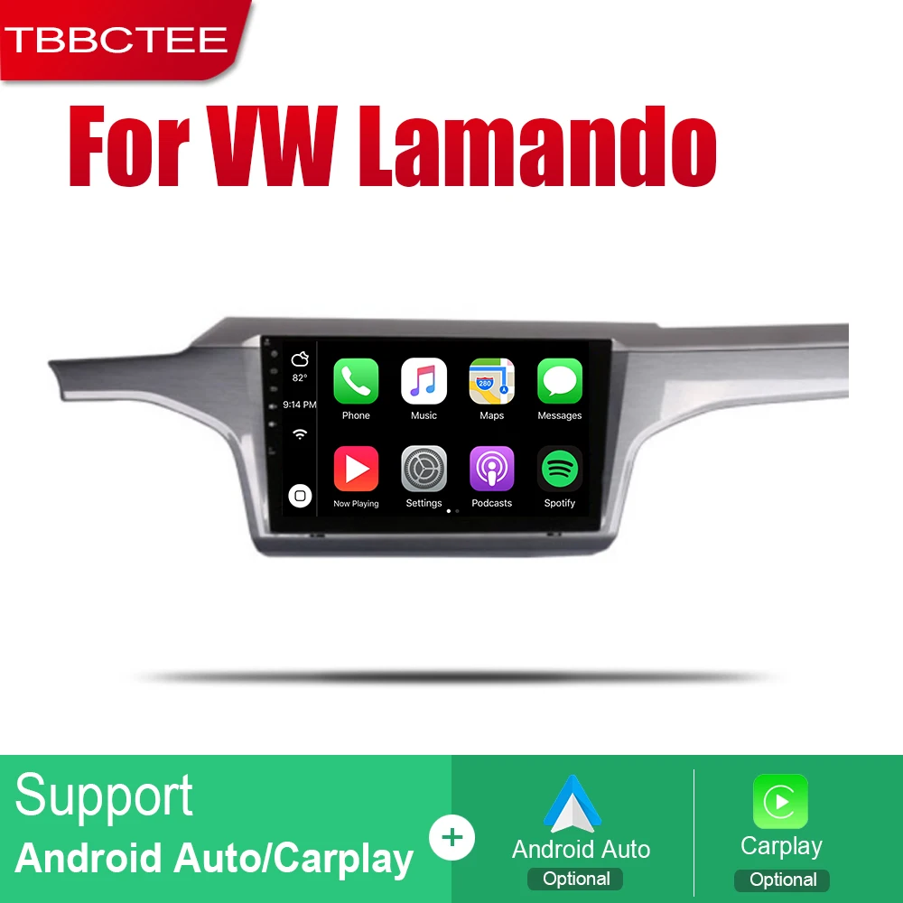 TBBCTEE Авто Радио 2 Din Android Автомобильный плеер для Volkswagen lamando 2013~ gps Навигация BT Wifi карта мультимедийная система