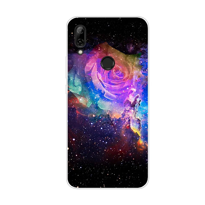 Для huawei P Smart Z чехол для телефона 6,5" тонкий окрашенный Мягкий ТПУ силиконовый милый задний Чехол для huawei P SmartZ защитный чехол - Цвет: 19-