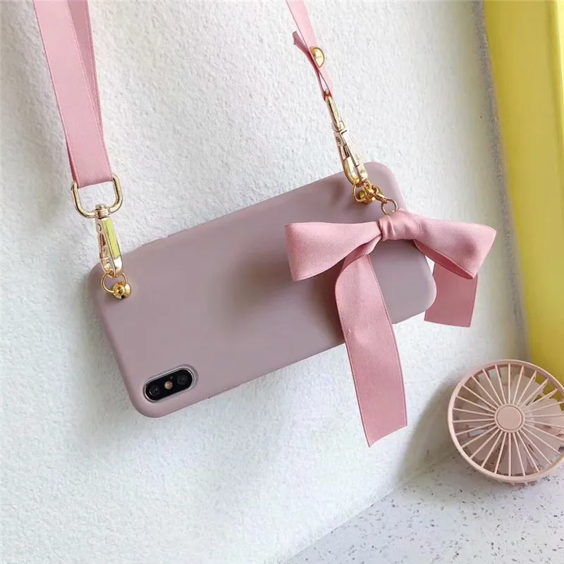 Модный шнурок-чехол для телефона для iPhone XS MAX 11 Pro XR X 6 6s 7 8 Plus, мягкий силиконовый чехол на заднюю панель