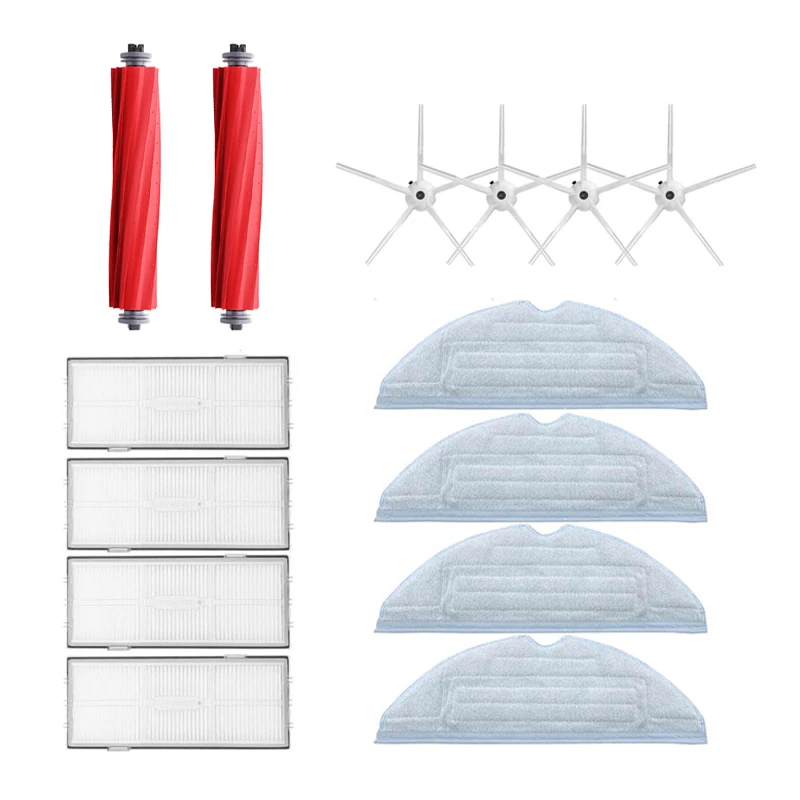 

Моющиеся аксессуары для пылесоса Roborock S7 S 7 (боковая щетка Mian, фильтр Hepa, тряпка для швабры)