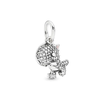 

MINA BEAR 2019 New Pave Dinosaur Pendant 798186cz Exquisite Luxury DIY Bracelet Women Jewelry Matching Preferred Free Shipping