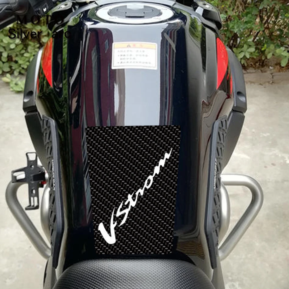 Для SUZUKI V-Strom 650 DL650 V-strom650 DL 650 VStrom мотоциклетная противоскользящая накладка на бак наклейка накладка боковой газовый наколенник протектор 3D