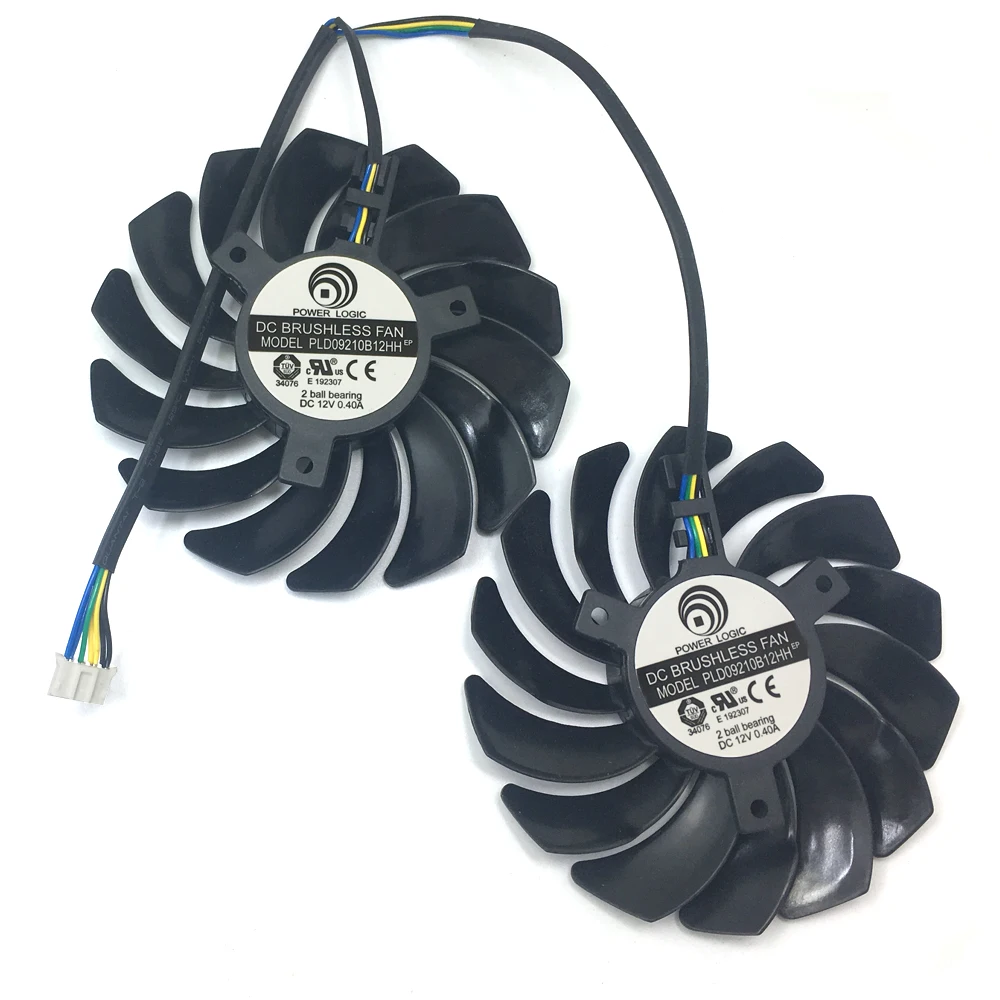 Вентилятор охлаждения для видеокарты MSI ARMOR RX470 RX 480 RX570 RX580 8G OC|Охлаждающие