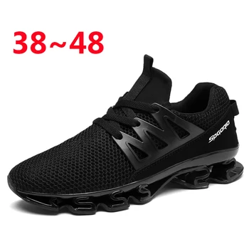 

Big Size 38-48 Men Running Shoes Outdoor Plus Men Breathable Jogging Sport Blade Shoes for Men's Krasovki Walking Sneakers