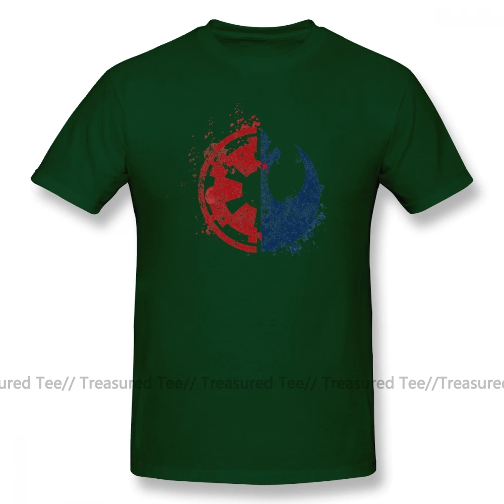 Футболка Star Wars Choose Your Path, Пляжная футболка с графическим рисунком, хлопковая Футболка большого размера с забавным человеком, футболка с коротким рукавом - Цвет: Dark Green
